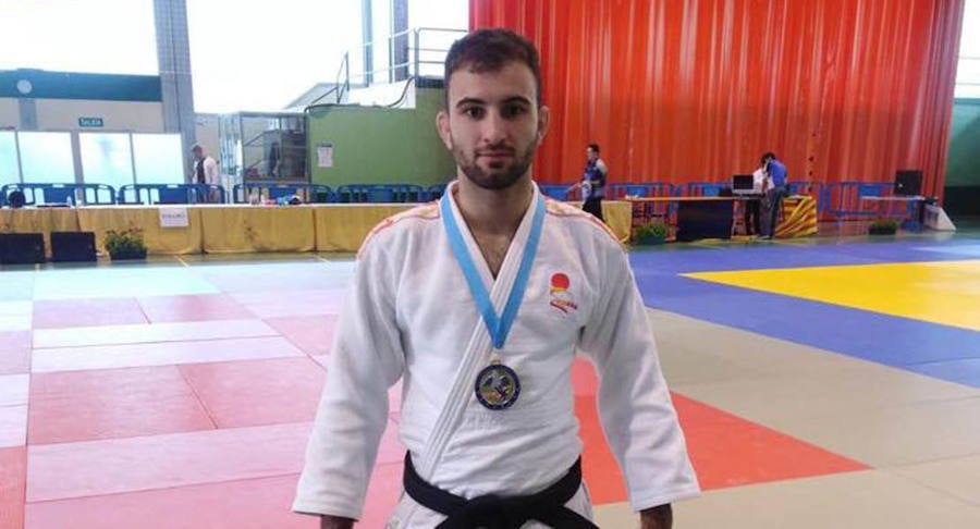 El Judoka Ricardo Casas