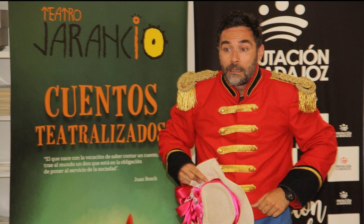 Esta actividad, como la que muestra la foto, está organizada por la escuela de teatro Jarancio. 