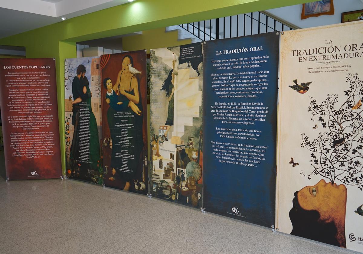 La Casa de la Cultura acoge la exposición 'La tradición oral en Extremadura'