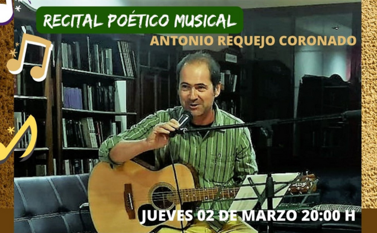 Antonio Requejo presenta su poemario 'Trémula inquietud'