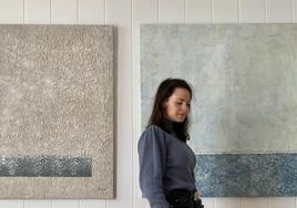 La Casa de la Cultura acoge la exposición de cuadros de Ariane Sanzo