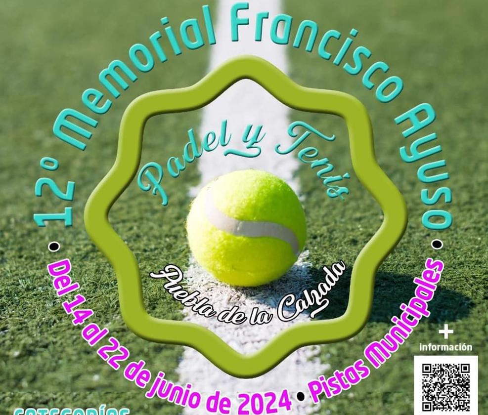 Puebla celebra el torneo memorial de tenis y padel 'Francisco Ayuso'