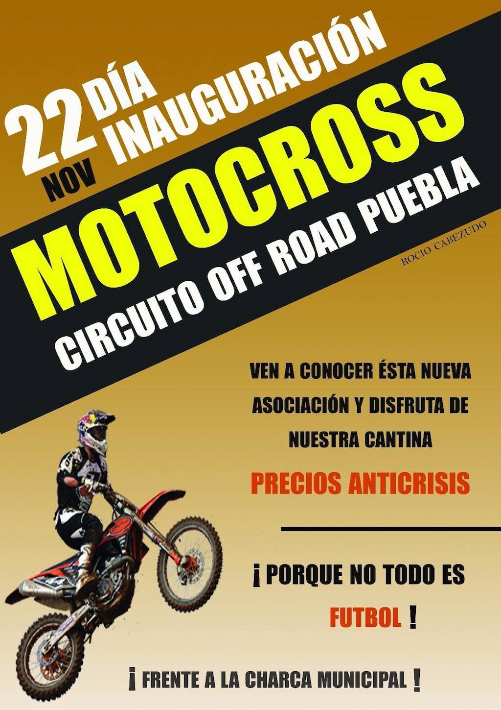 La asociación ‘Off Road’ celebra una fiesta de inauguración mañana