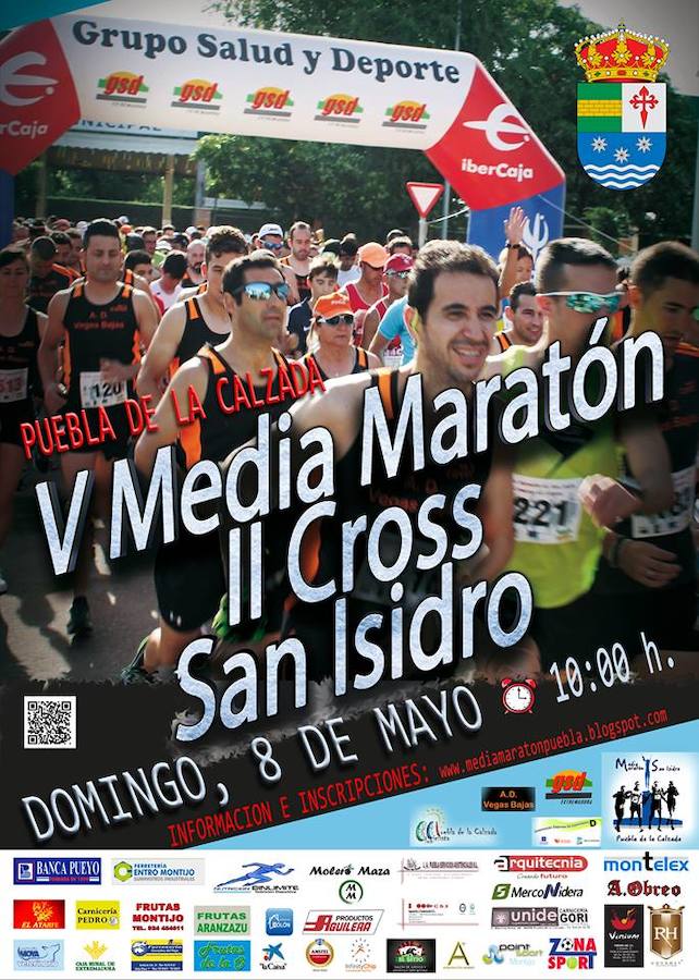 La V media Maratón San Isidro y el II Cros Popular serán el 8 de mayo