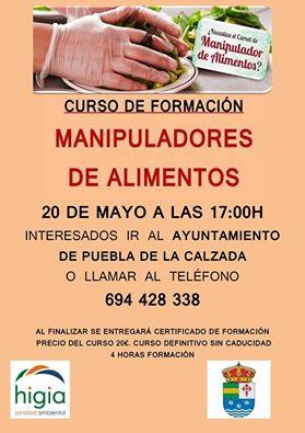 Se imparte un curso de manipulador de alimentos con certificado sin caducidad