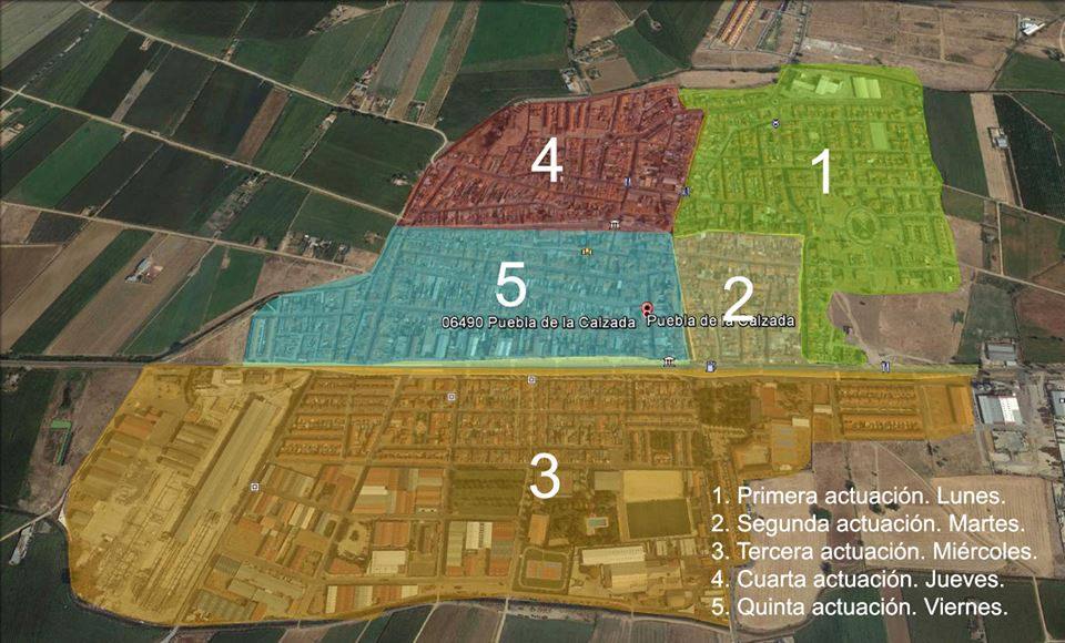 Segundo plan de desinfección contra las plagas del verano