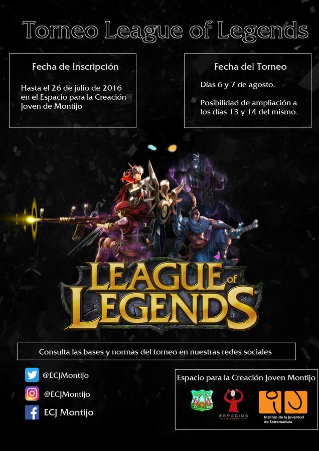 Torneo ‘League of Legends’ en el Espacio para la Creación Joven