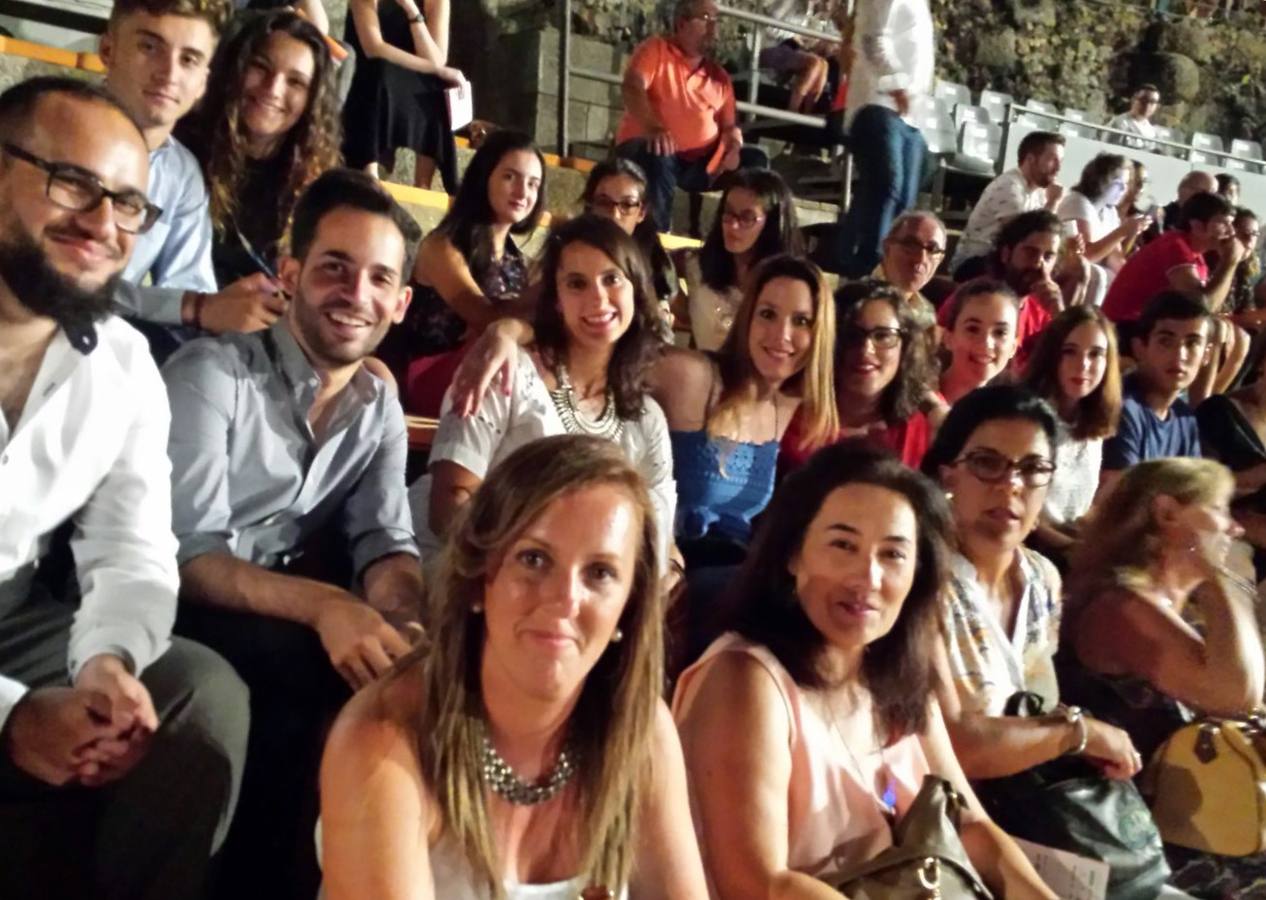 Los alumnos del 'Taller de Teatro Grecolatino' presencian dos representaciones en el festival de Mérida