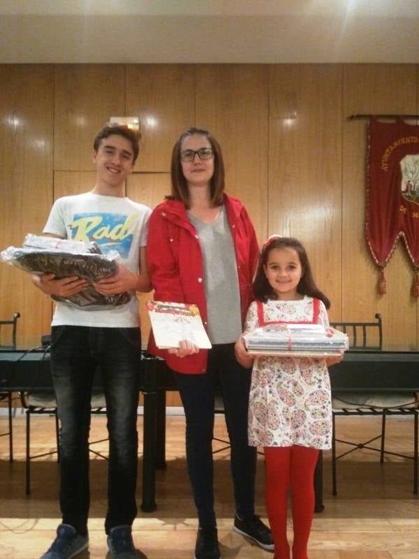 Entregados los premios del Concurso de dibujo para la Revista de las Ferias y Fiestas de Montijo 2016
