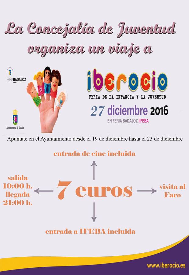 La concejalía de Juventud organiza una visita a IBEROCIO