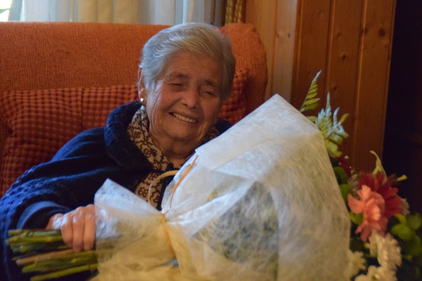 Petra Piñero Gómez celebra sus 100 años