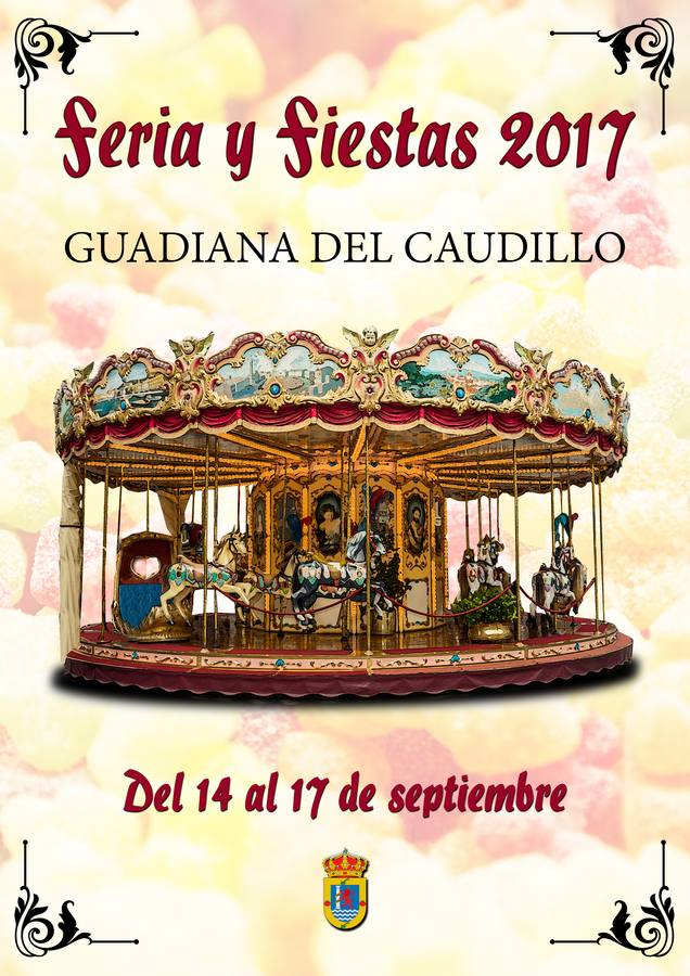 Portada y contraportada de la Revista de Feria y Fiestas 2017 de Guadiana