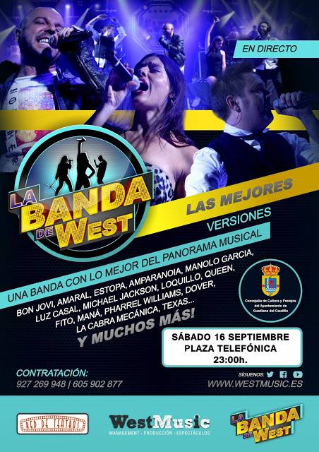 Concierto de 'La Banda de West' en Guadiana