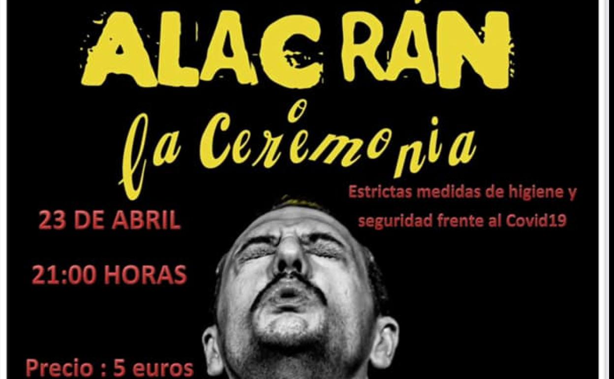 El Rodríguez Ibarra levanta el telón tras más de un año con el espectáculo 'Alacrán'