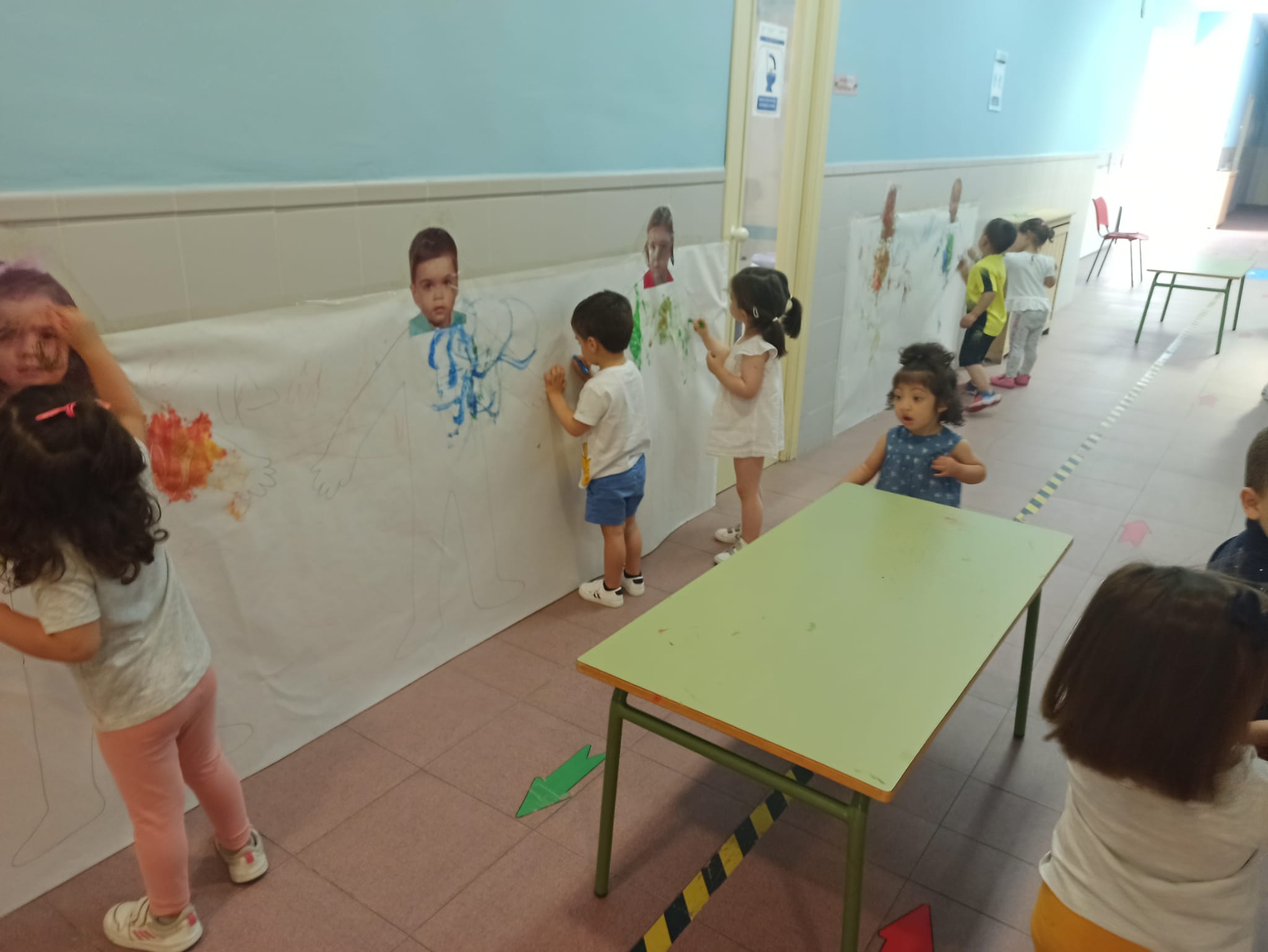 Los alumnos de la Escuela Infantil 