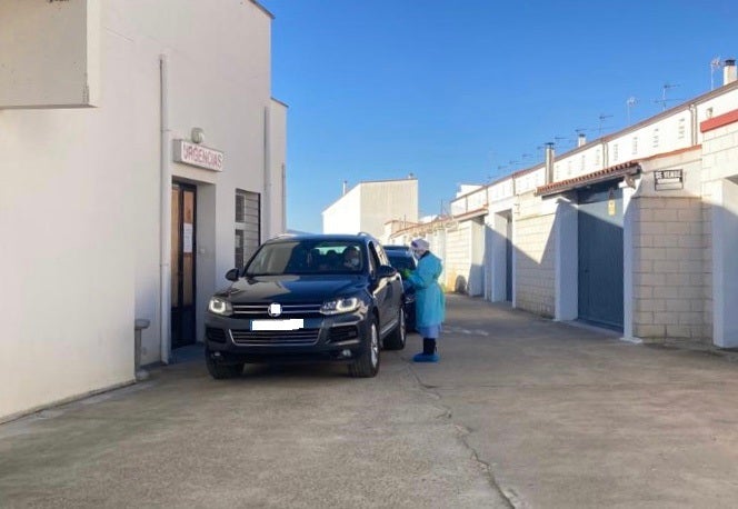 La zona en la que se extraen las muestras 