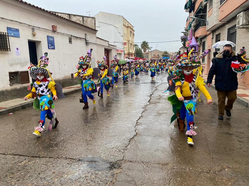 Los Chiquigrandes en el desfile 