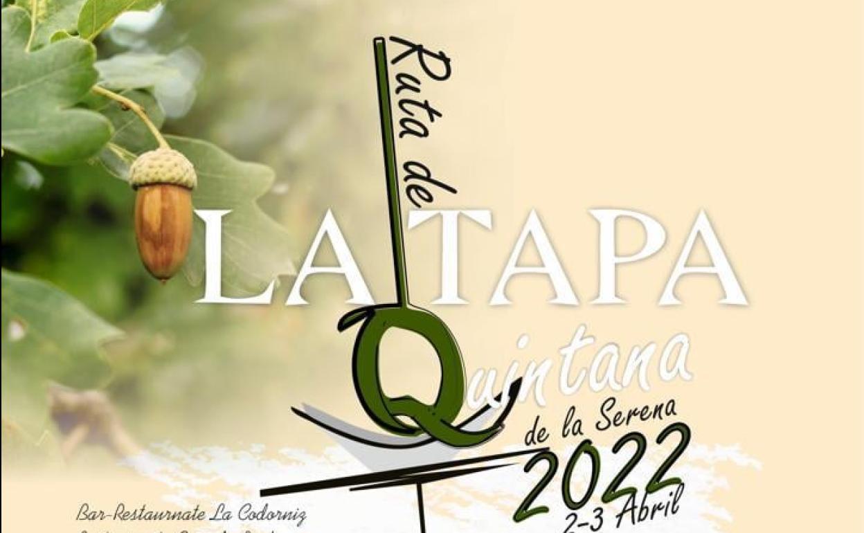 El cartel que anuncia la ruta de la tapa 