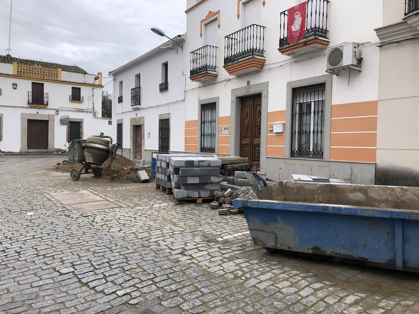 La plaza de Extremadura 