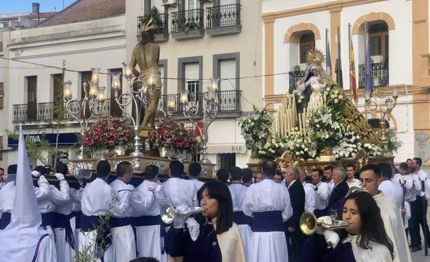El último Encuentro entre Jesús 'Amarrao' y la Virgen de los Dolores en 2019 