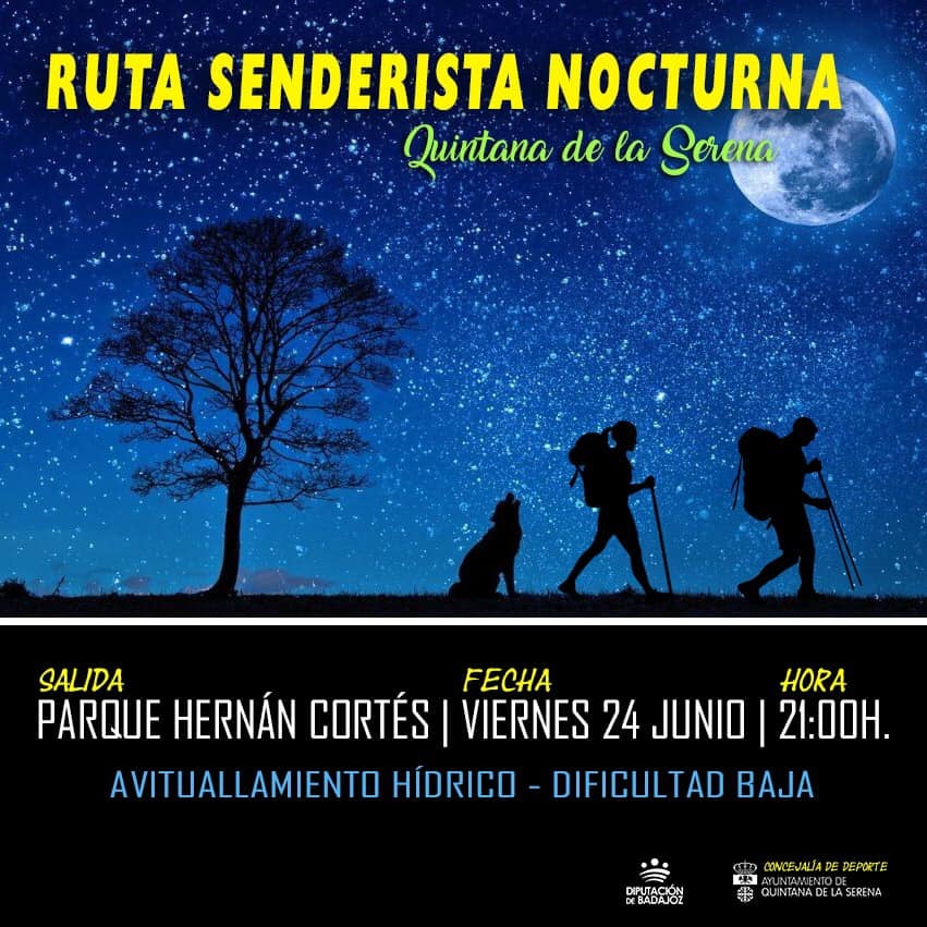 Ruta senderista nocturna gratuita el 24 de junio
