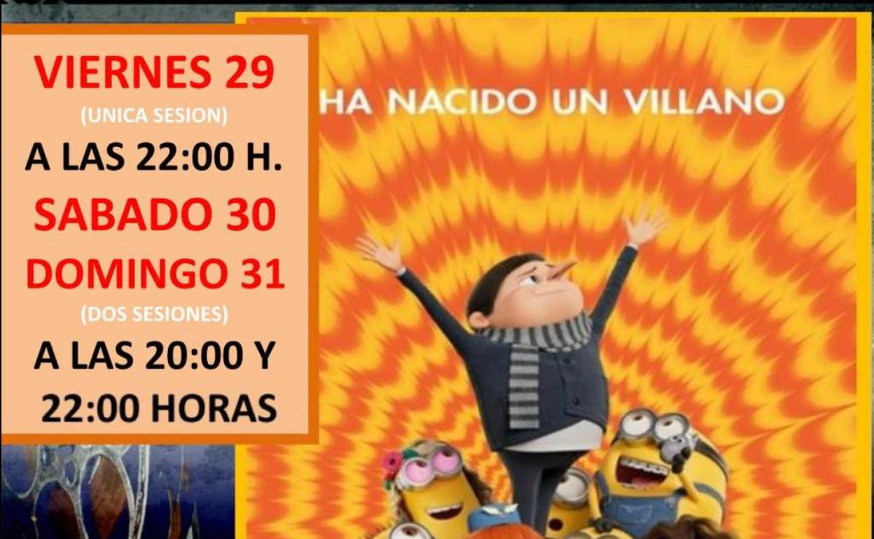 La película 'El origen de Gru' este fin de semana en el Rodríguez Ibarra