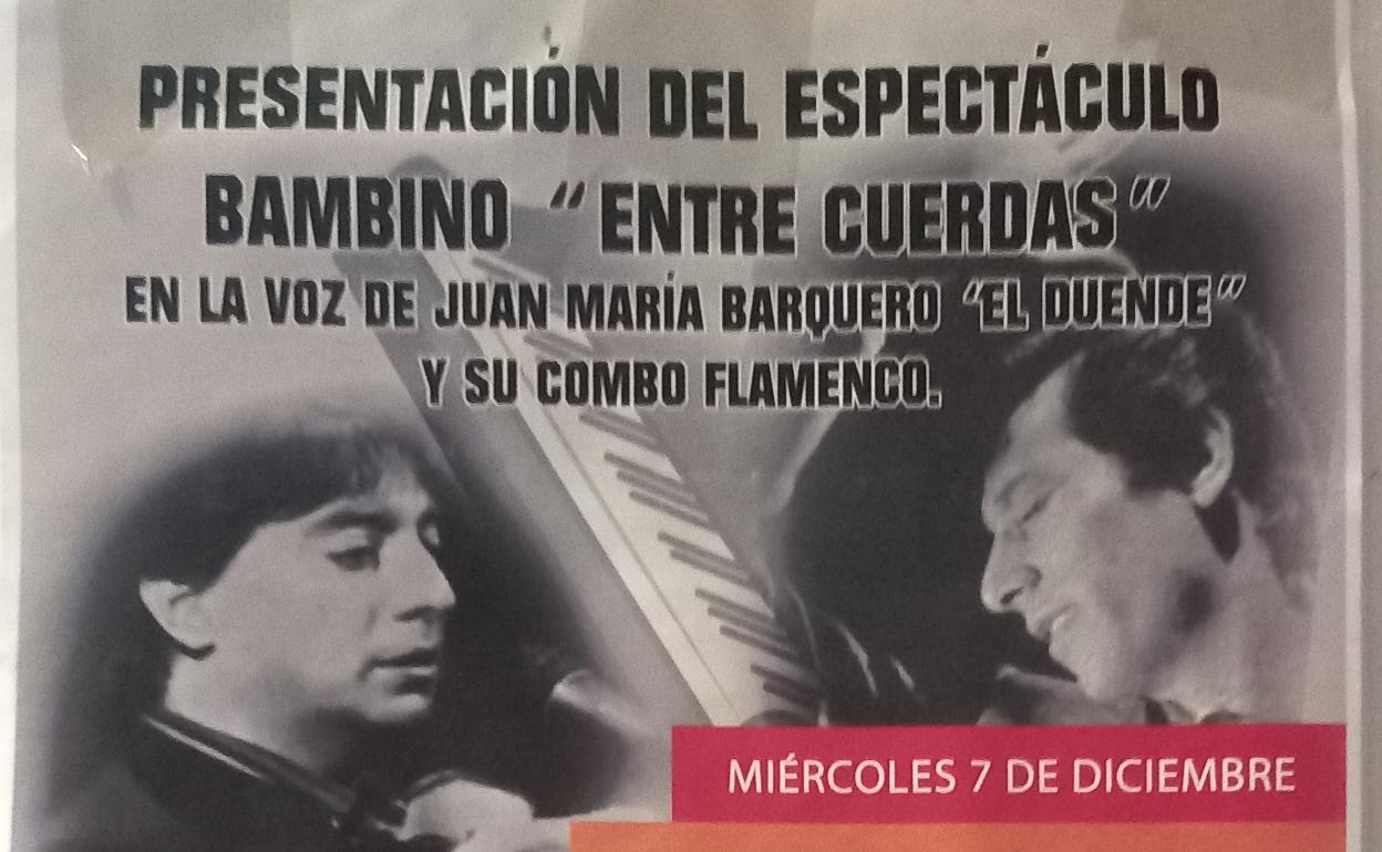 El Duende presenta su espectáculo Bambino 'Entre cuerdas' en Quintana