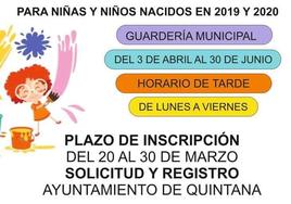 Abierto el plazo de preinscripción para Ludoteca 2023
