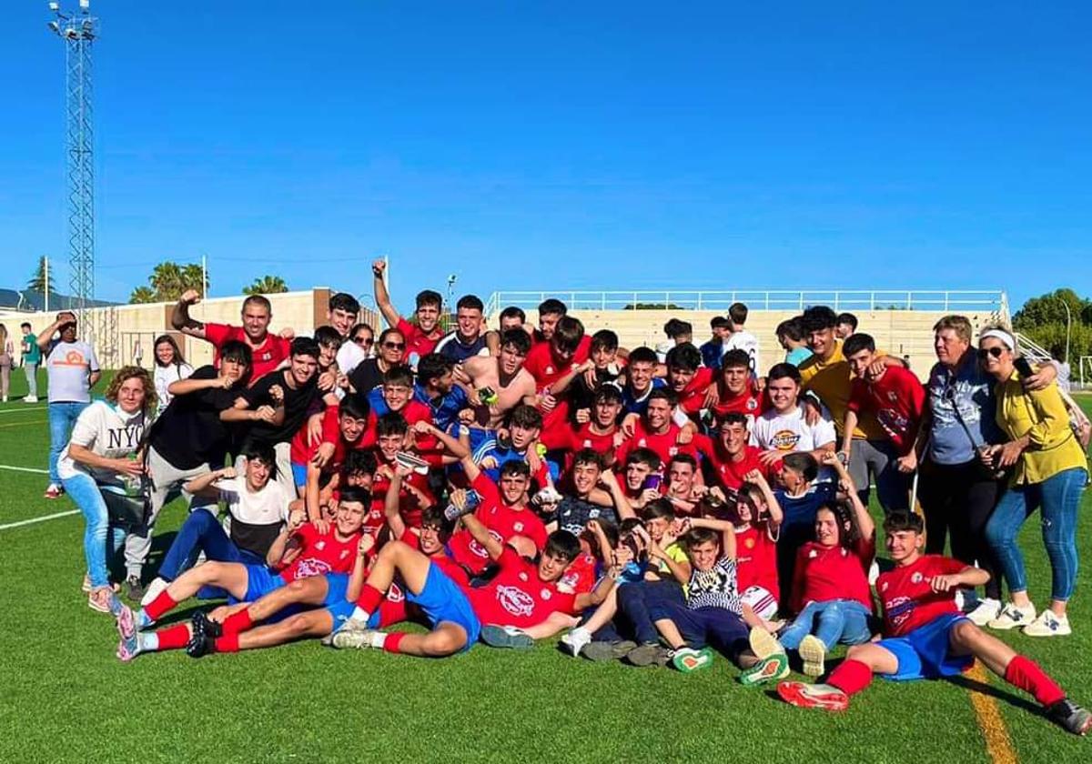 El CD Quintana Juvenil, campeón de liga