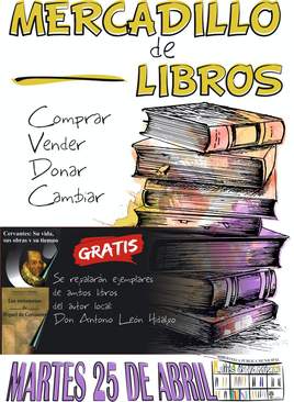 La biblioteca sale a la calle por la Semana del Libro
