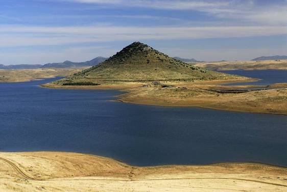 Los embalses de La Serena y Zújar pierden 5 hectómetros cúbicos en la última semana