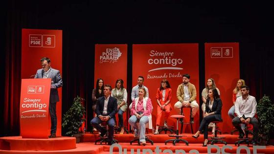 El PSOE de Quintana presenta su candidatura para las elecciones municipales