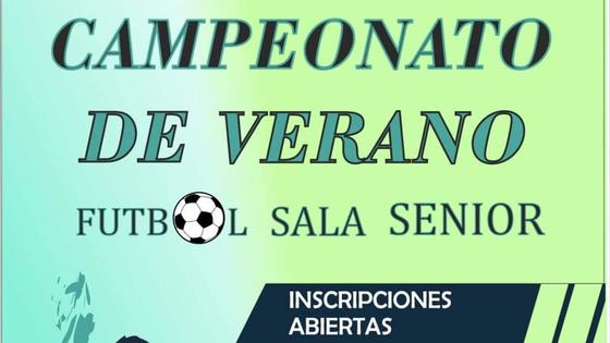 Abierto el plazo para la inscripción en la liga de verano de fútbol sála