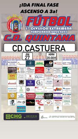 CD Castuera, rival del CD Quintana en la final por el ascenso