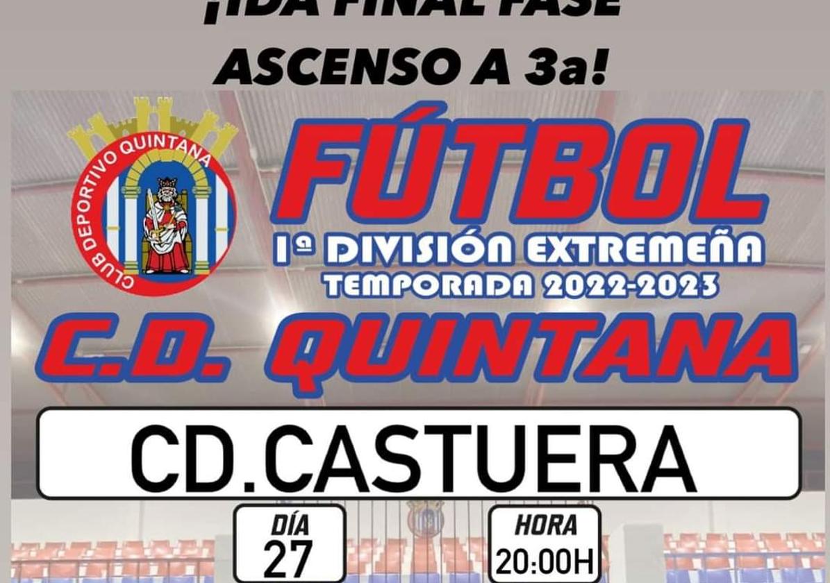 CD Castuera, rival del CD Quintana en la final por el ascenso