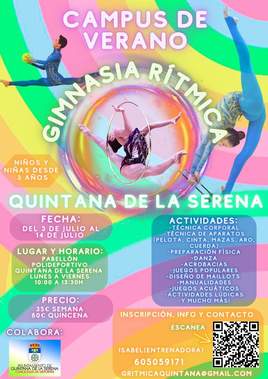 Abierto el plazo para el Campus de Verano de Gimnasia Rítmica