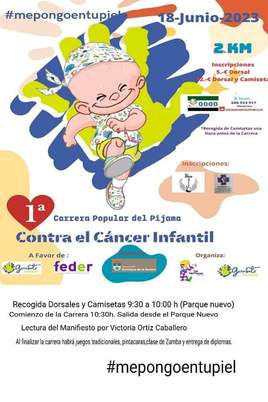 1ª Carrera Popular del Pijama contra el Cáncer Infantil