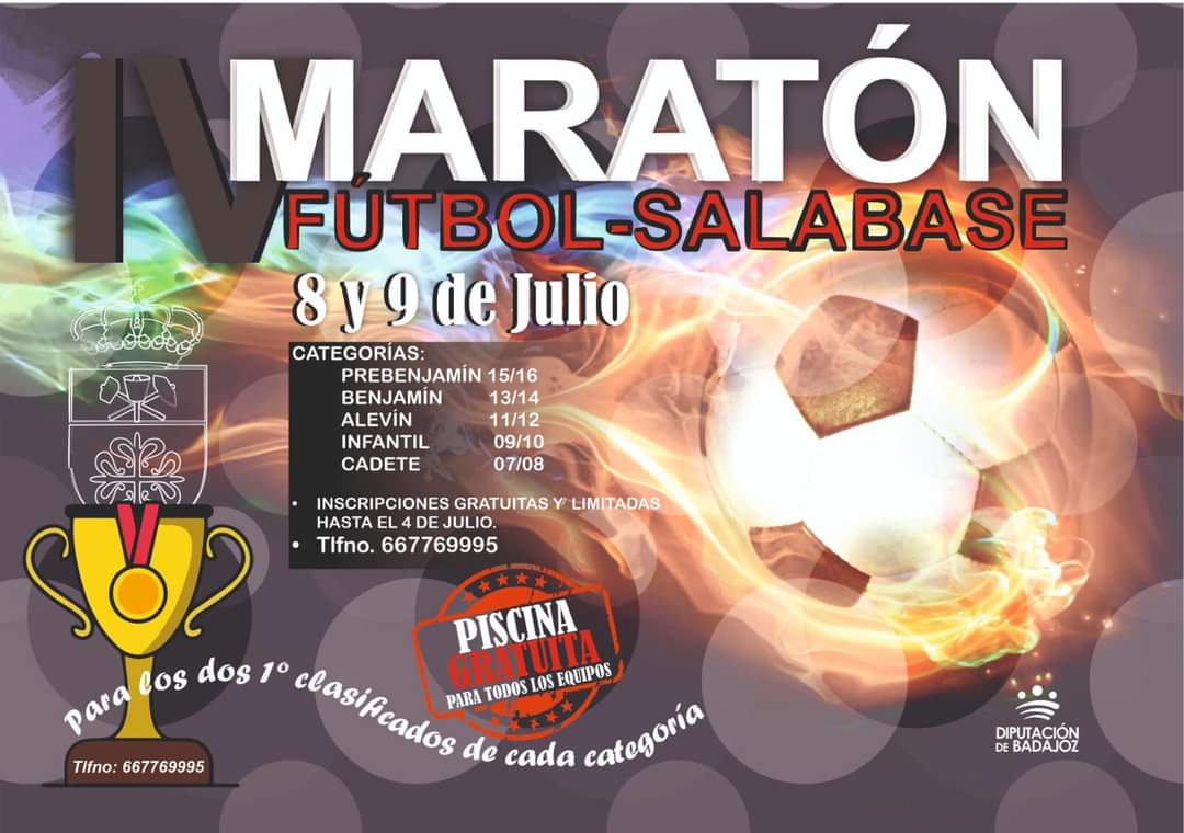 Últimos días para inscribirse al marathon de fútbol sala base el 8 y 9 de julio