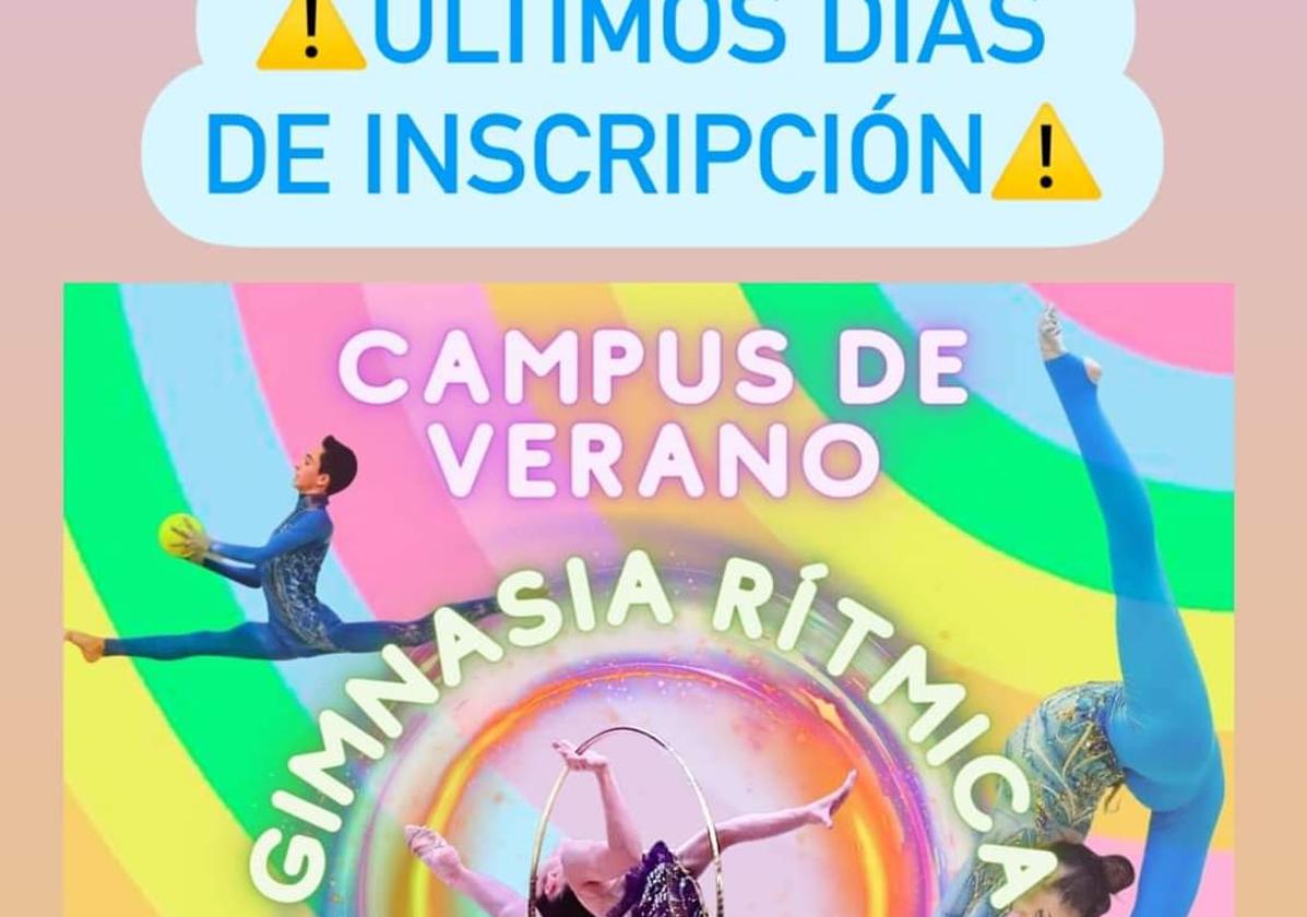 Últimos días de plazo para el Campus de Verano de Gimnasia Rítmica