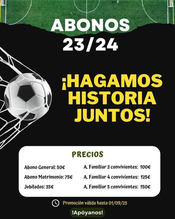El Athletic Valle anuncia el precio de los abonos para la temporada 2023/2024