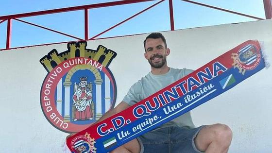 'Cartón', seguirá en el CD Quintana esta temporada