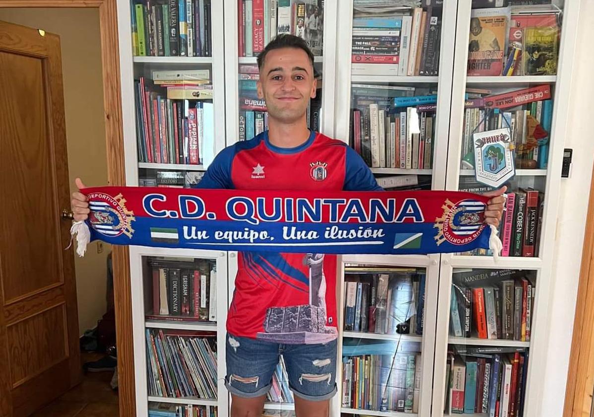 'Mangui' jugará su tercera temporada en el CD Quintana