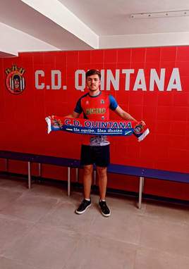 El CD Quintana anuncia el sexto fichaje de la temporada 2023/24