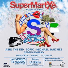 Abierto el plazo para la compra de entradas del festival SupermartXé