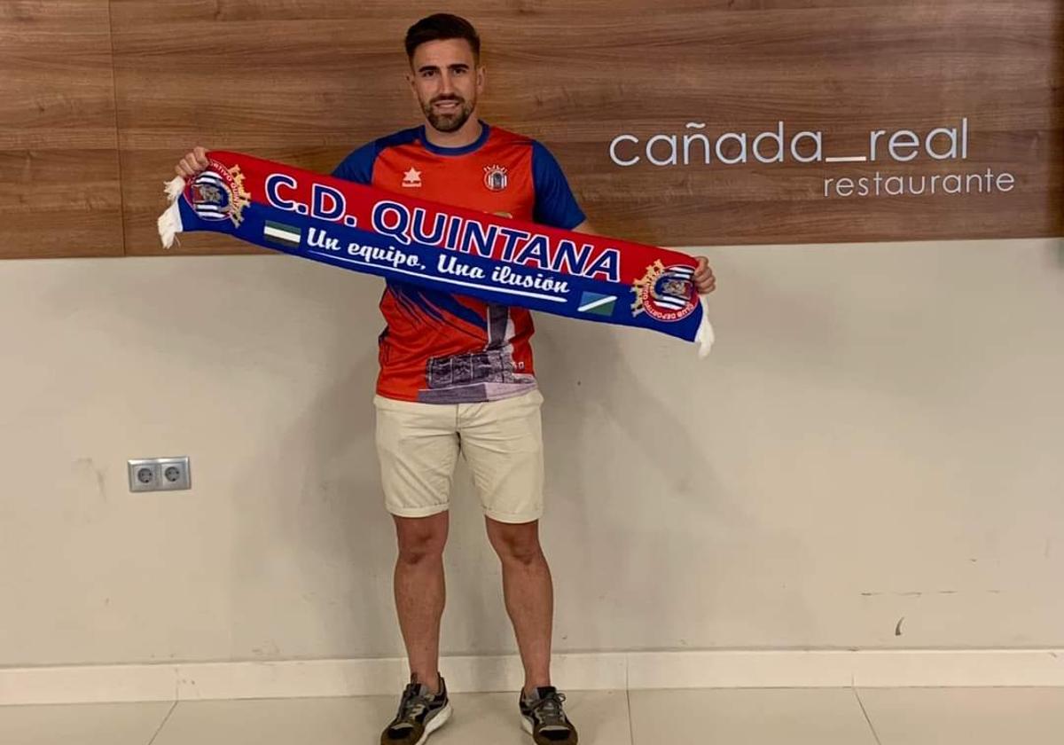 El CD Quintana anuncia a Joselu, procedente del Trujillo