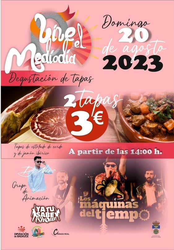 El 20 de agosto Quintana celebrará el primer día de 'Vive el mediodía'
