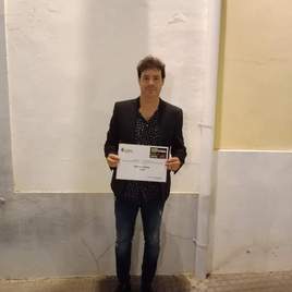 Javier Barquero, ganador del concurso flamenco de Guareña