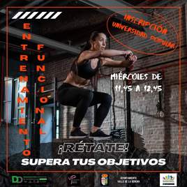 Abierto el plazo de preinscripción para entrenamiento funcional