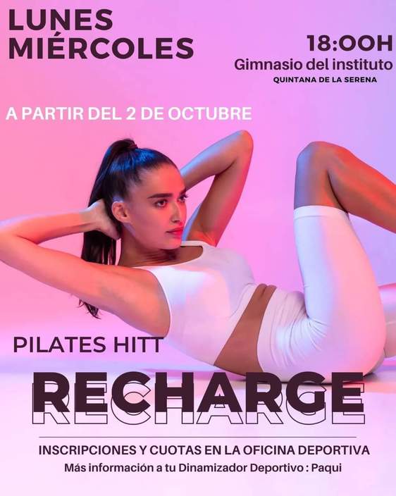 Abierto el plazo de preinscripción para pilates