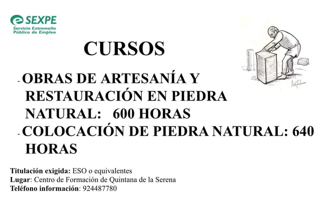 El centro de formación de Quintana presenta dos nuevos cursos
